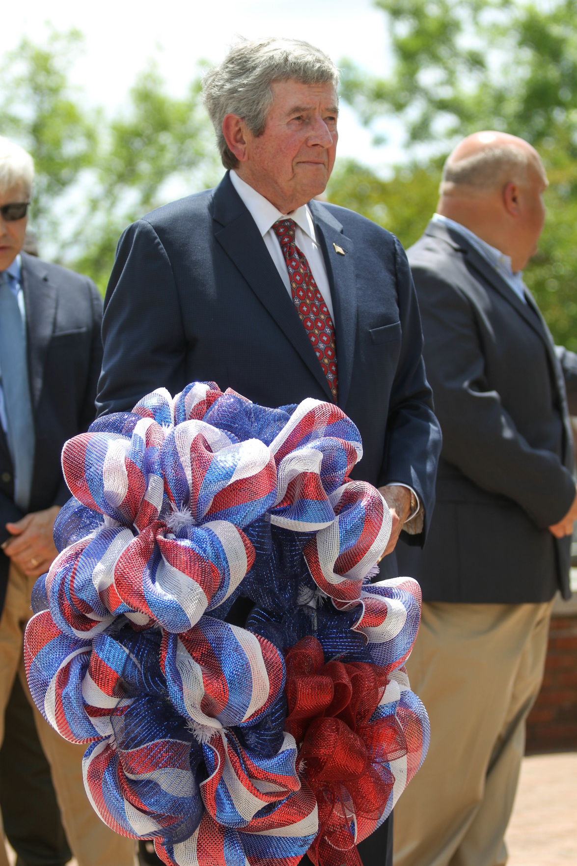 Opelika wreath laying ceremony honoring George Floyd
